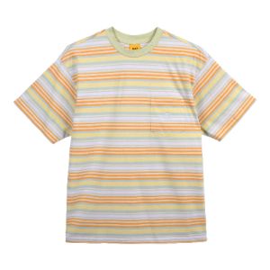 GRAND LOGO STRIPED POCKET TEE by GOLF WANG sold by Golf Wang