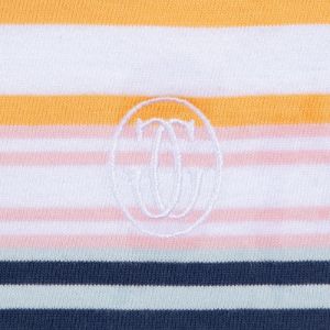 GRAND LOGO STRIPED POCKET TEE by GOLF WANG sold by Golf Wang