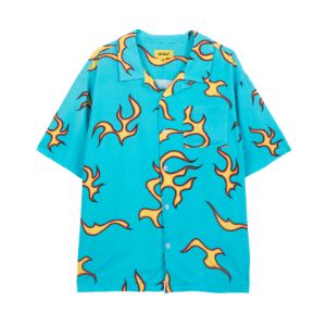 FLAME BUTTON UP by GOLF WANG sold by Golf Wang