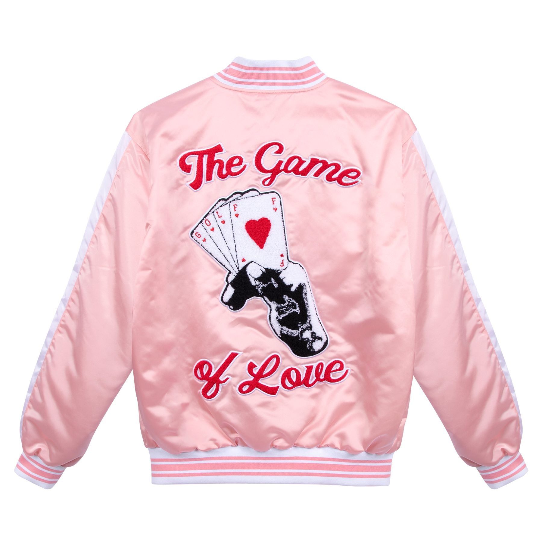 GAME OF LOVE SATIN JACKET by GOLF WANG | Parallel