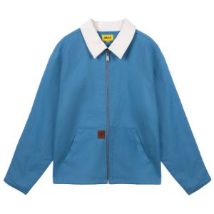 ジャケット・アウター WORK JACKET CONTRAST STITCH Stussy Unisex WORK JACKET CONTRAST STITCH In Black Size XS