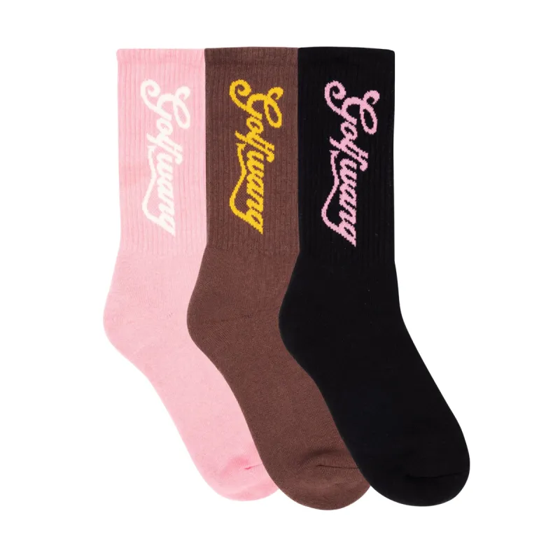 DIABLO SOCKS 3PK by GOLF WANG sold by Golf Wang
