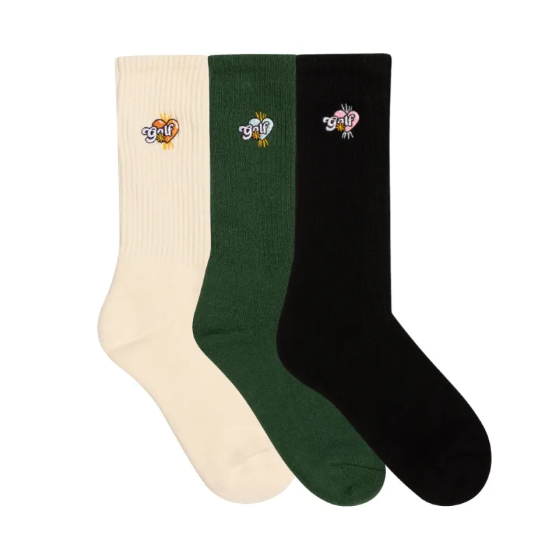 ROMEO SOCKS 3PK by GOLF WANG sold by Golf Wang