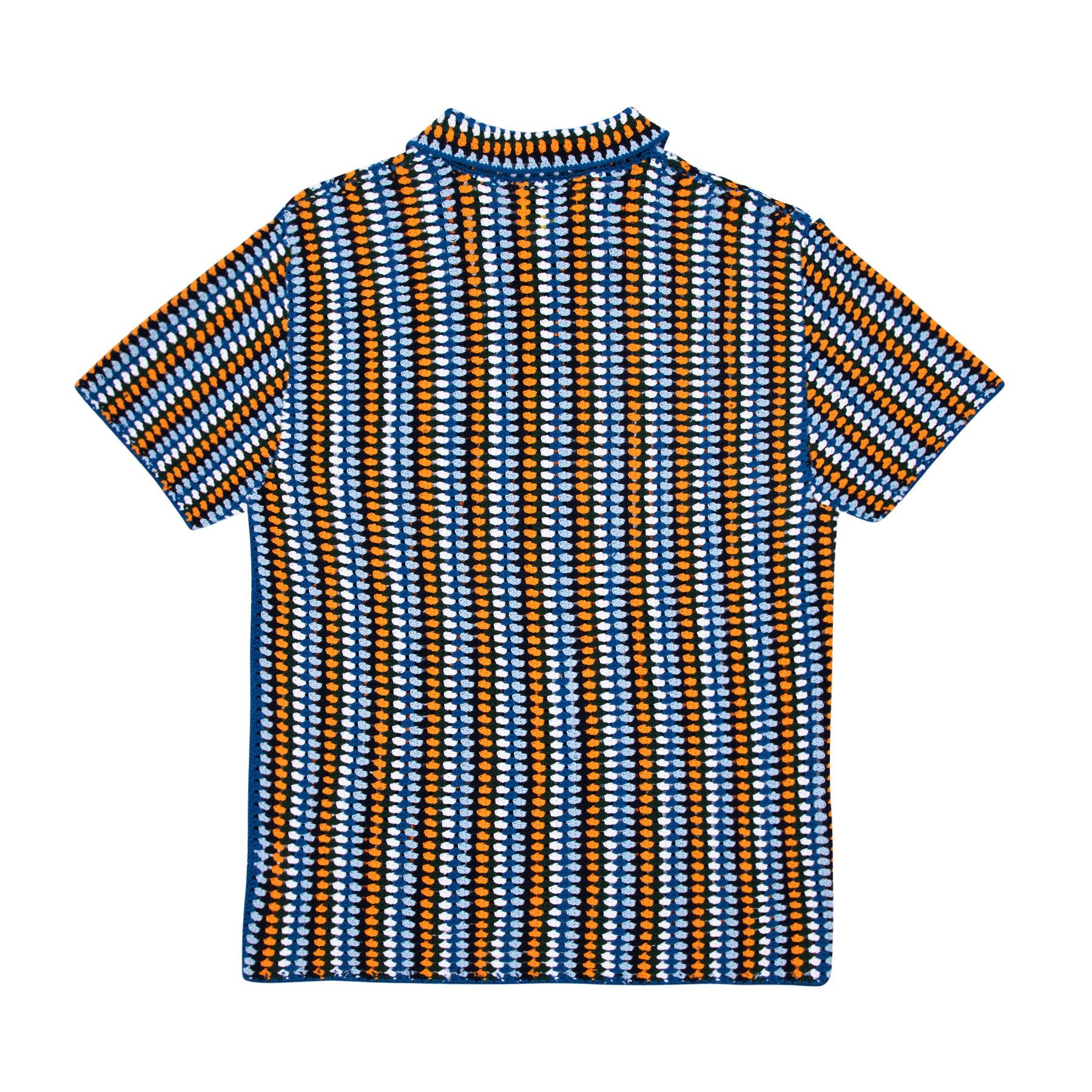 トップス Golf Wang Crochet Camp Shirt CROCHET CAMP SHIRT by GOLF WANG | Parallel