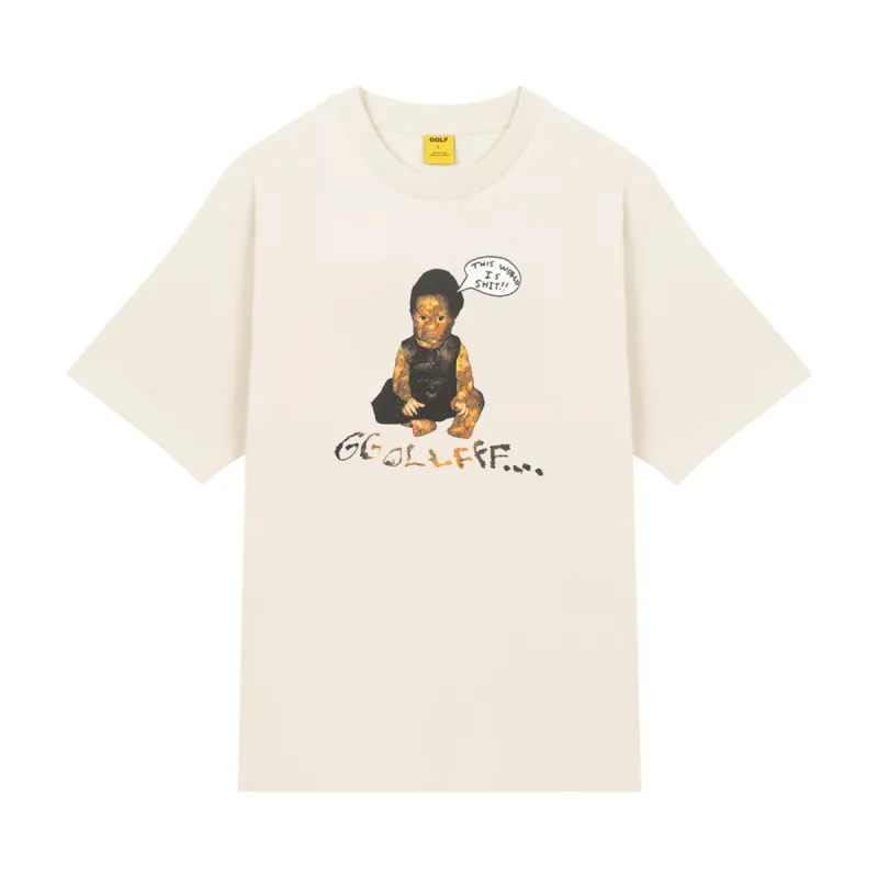 WORLD OF SHIT TEE by GOLF WANG sold by Golf Wang