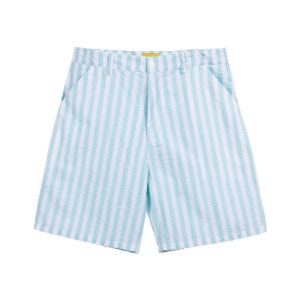 WIDE SEERSUCKER CARPENTER SHORT by GOLF WANG sold by Golf Wang