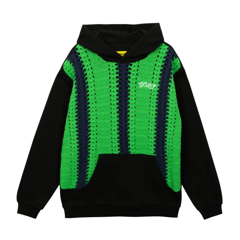 CROCHET FRONT HOODIE by GOLF WANG sold by Golf Wang