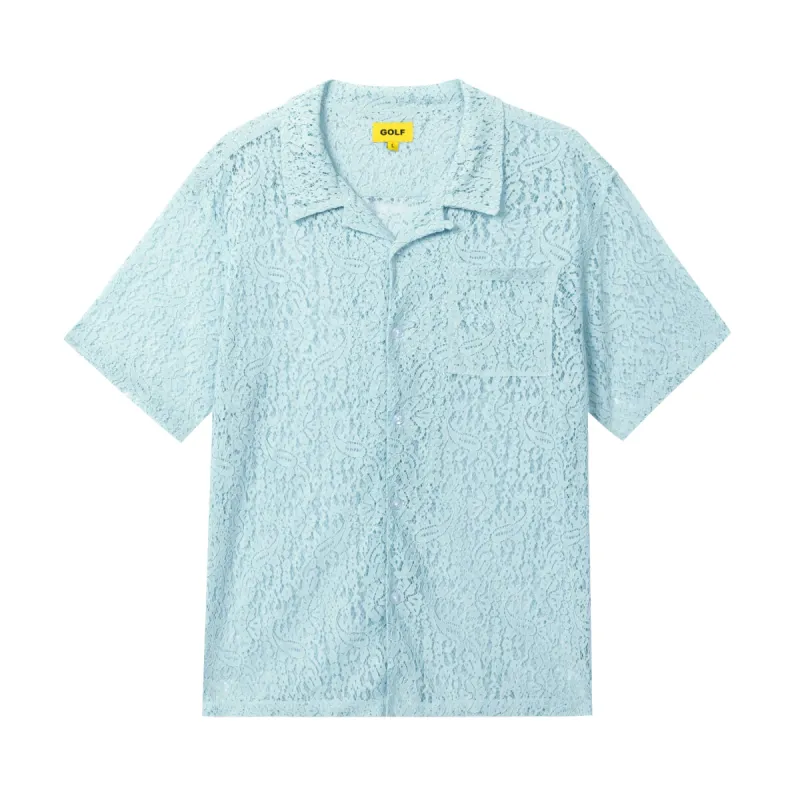 LACE BUTTON UP by GOLF WANG sold by Golf Wang