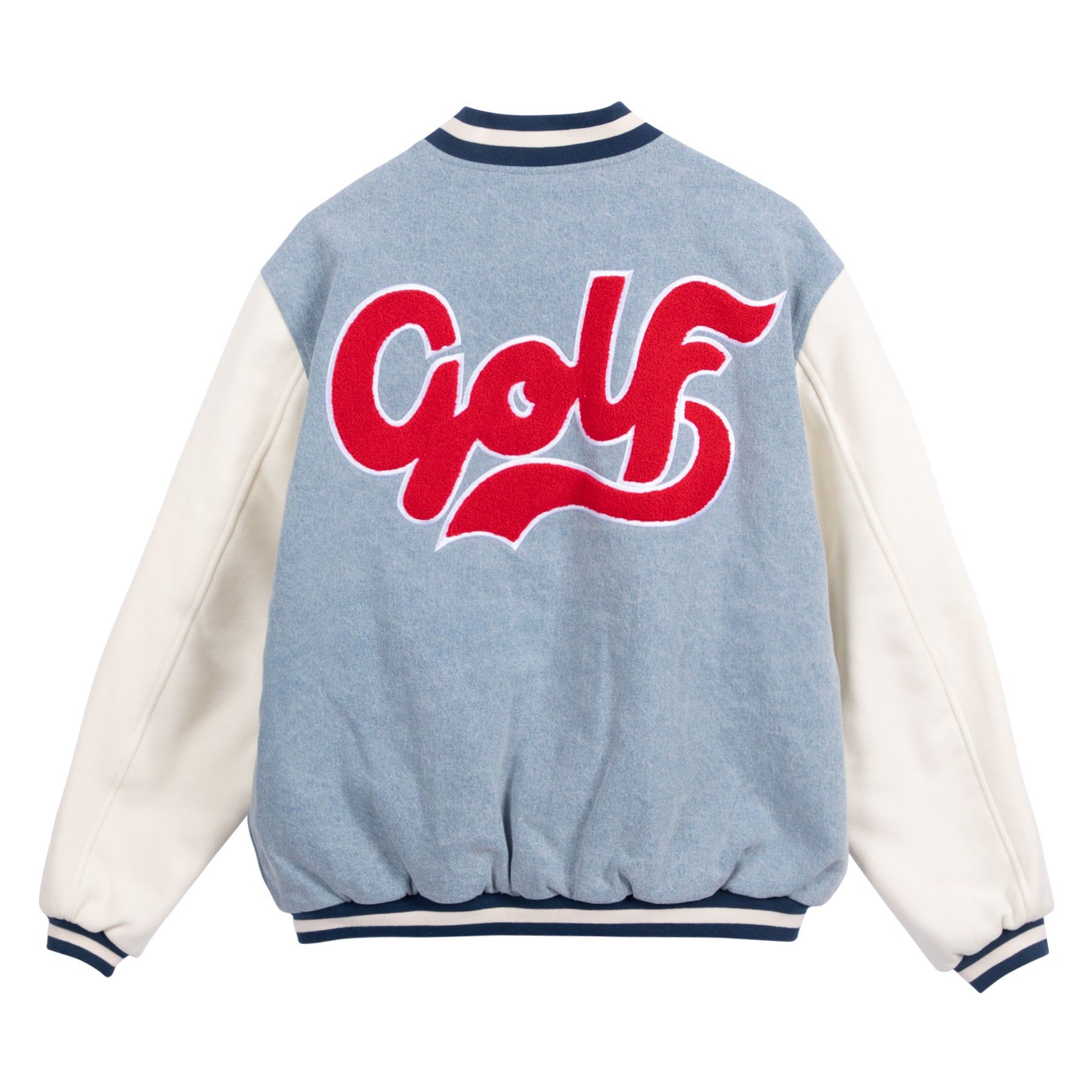 GOLF LETTERMAN JACKET by GOLF WANG | Parallel