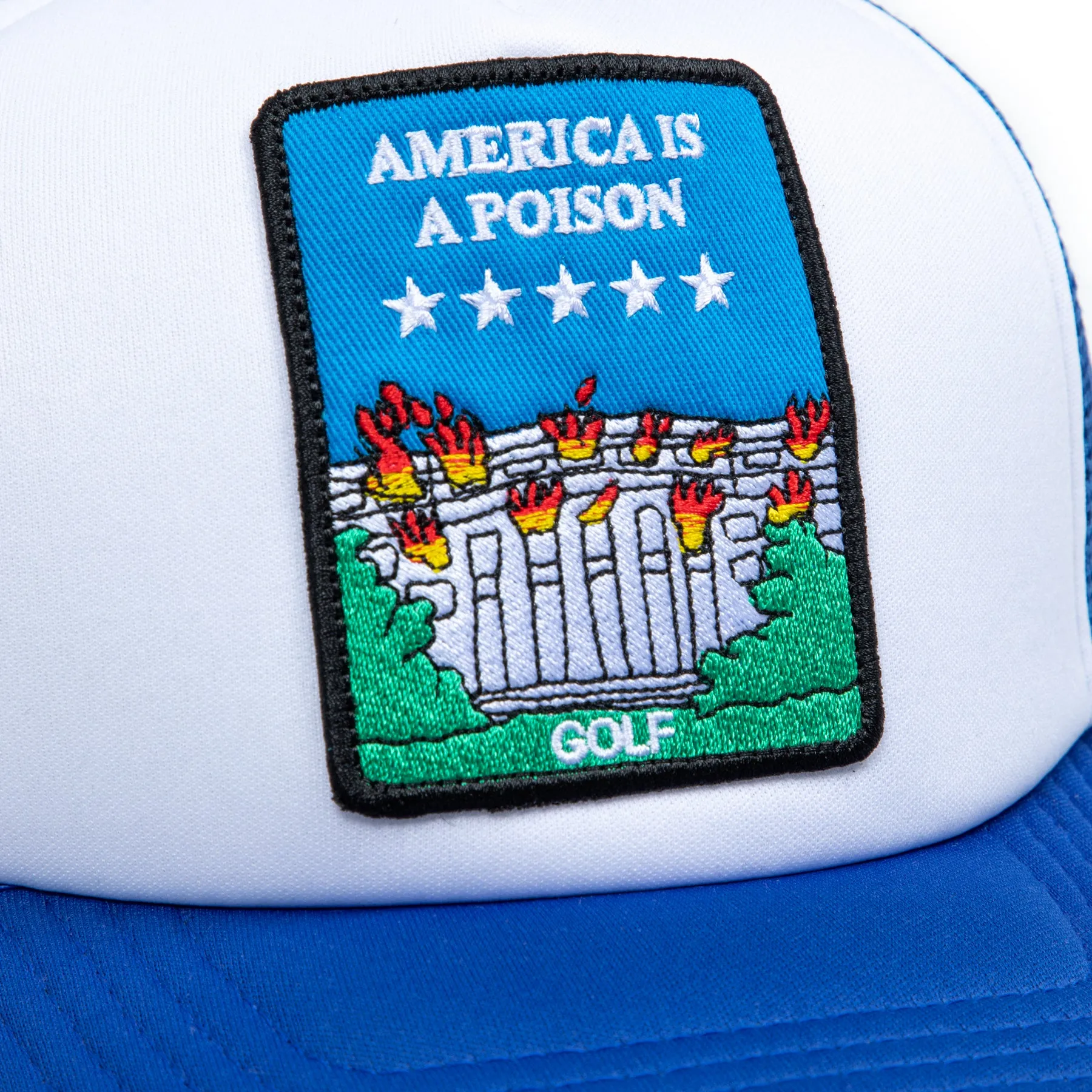 POISON PATCH TRUCKER HAT by GOLF WANG sold by Golf Wang product image thumbnail 4