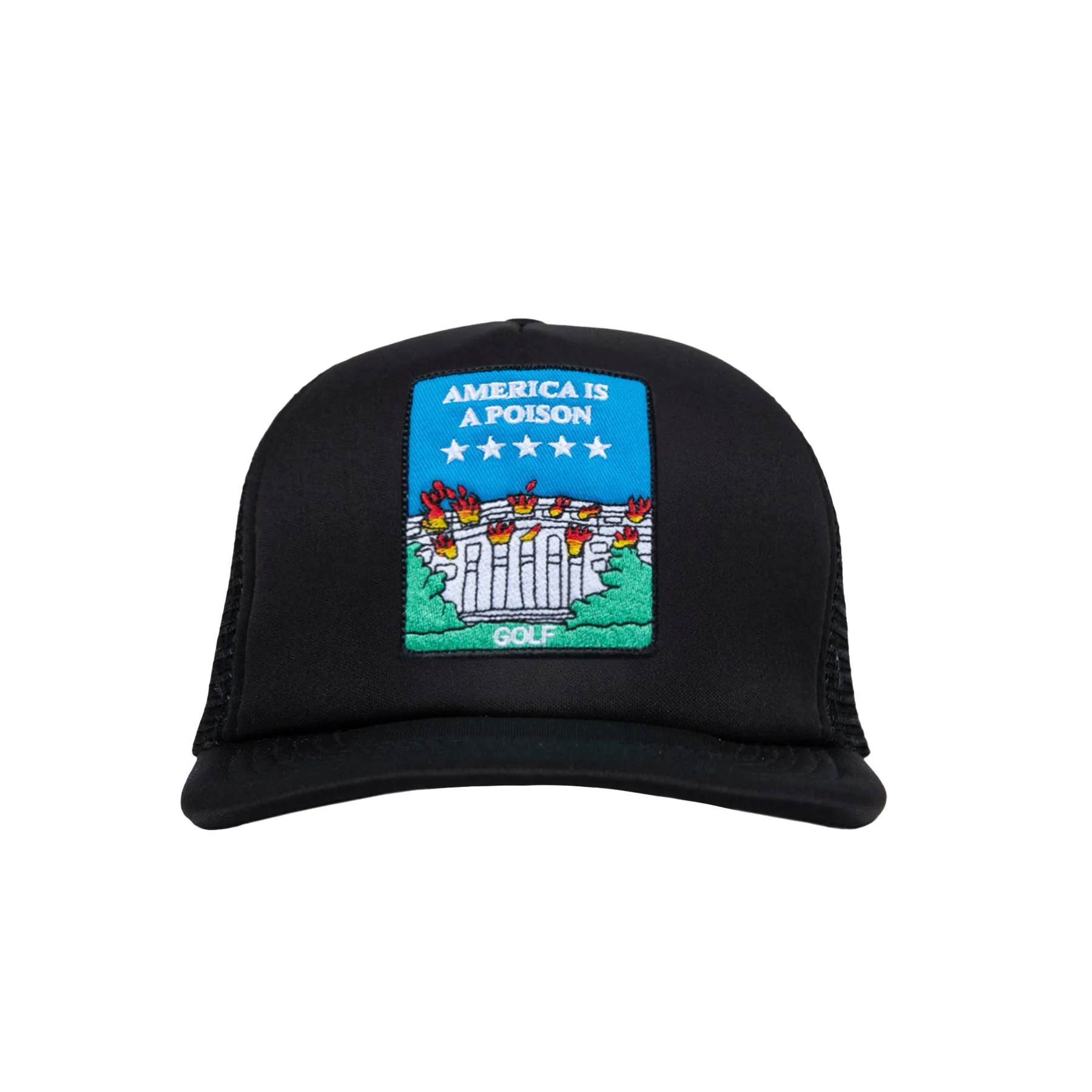 POISON PATCH TRUCKER HAT by GOLF WANG sold by Golf Wang product image thumbnail 5