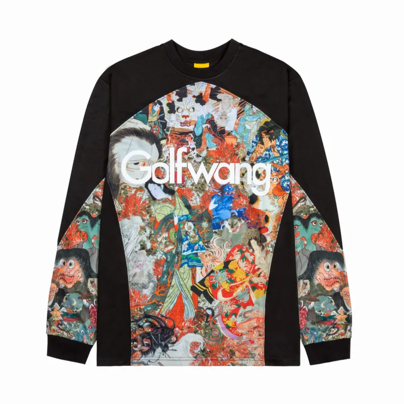 YOKAI LONG SLEEVE JERSEY by GOLF WANG sold by Golf Wang