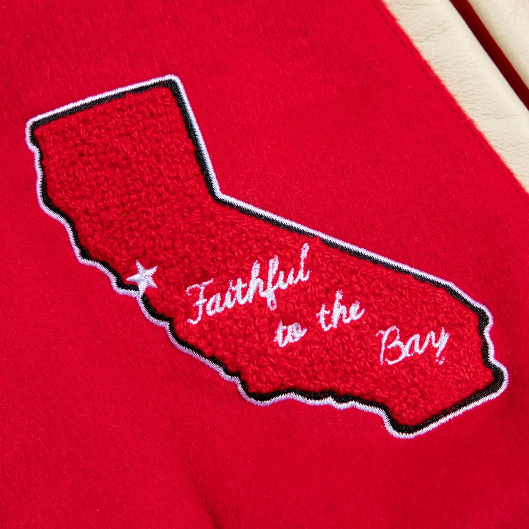 49ERS LETTERMAN JACKET by GOLF WANG sold by Golf Wang product image thumbnail 5