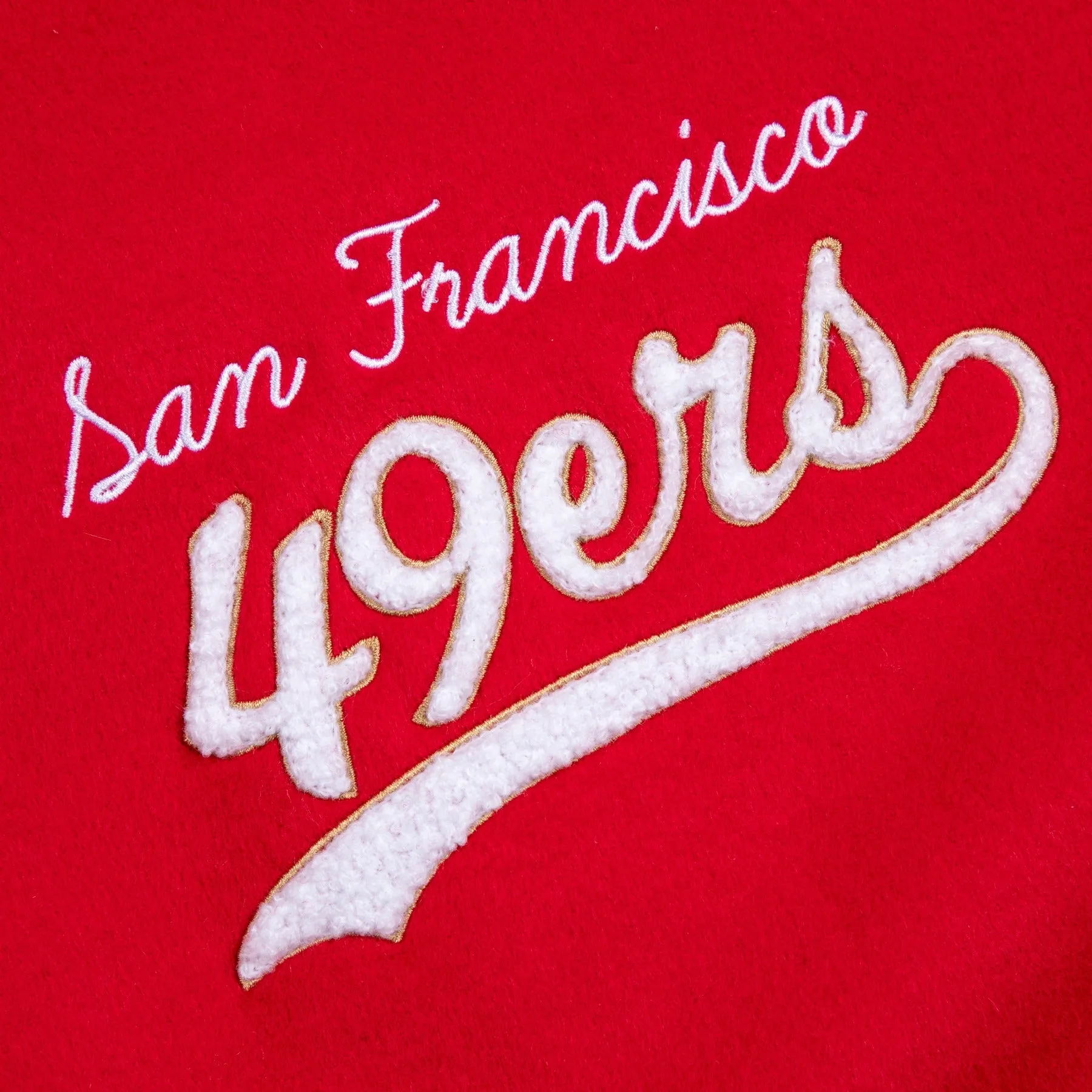 49ERS LETTERMAN JACKET by GOLF WANG sold by Golf Wang product image thumbnail 3
