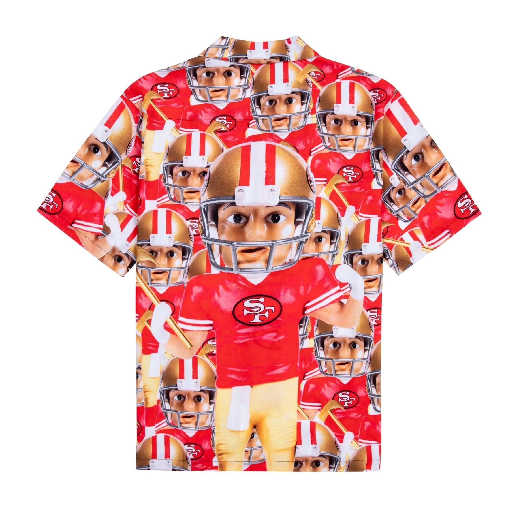 49ERS RAYON BUTTON UP by GOLF WANG sold by Golf Wang product image thumbnail 2