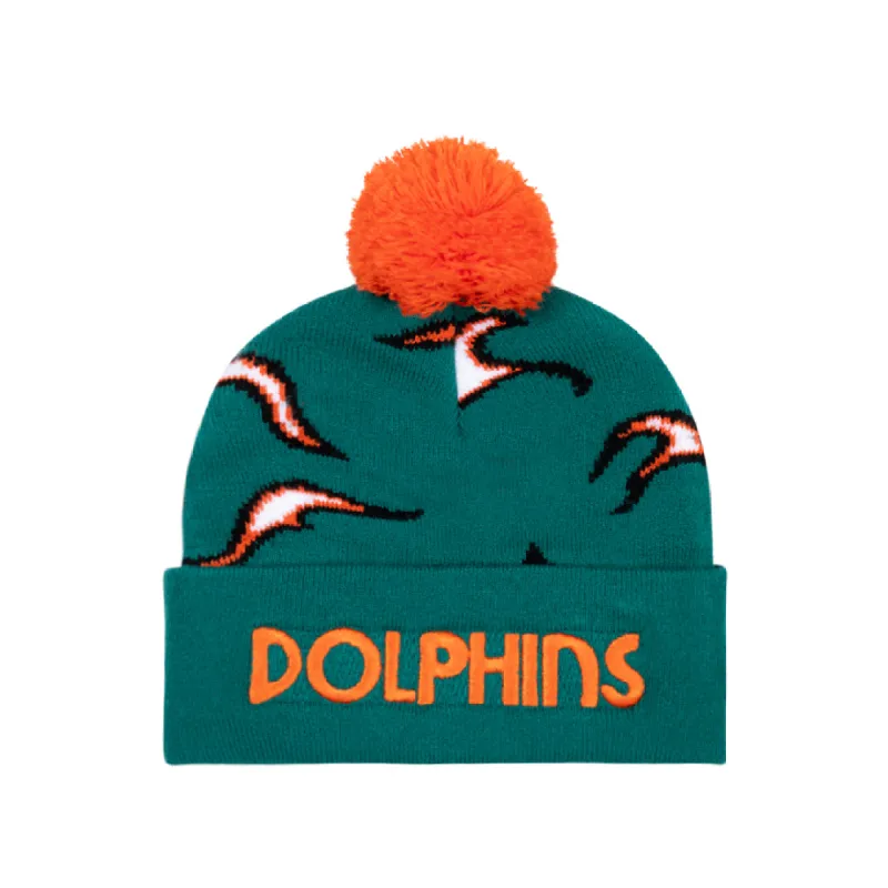 DOLPHINS FLAME BEANIE by GOLF WANG sold by Golf Wang