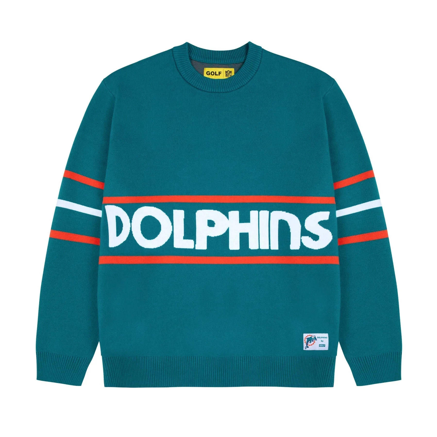 DOLPHINS JACQUARD SWEATER by GOLF WANG sold by Golf Wang
