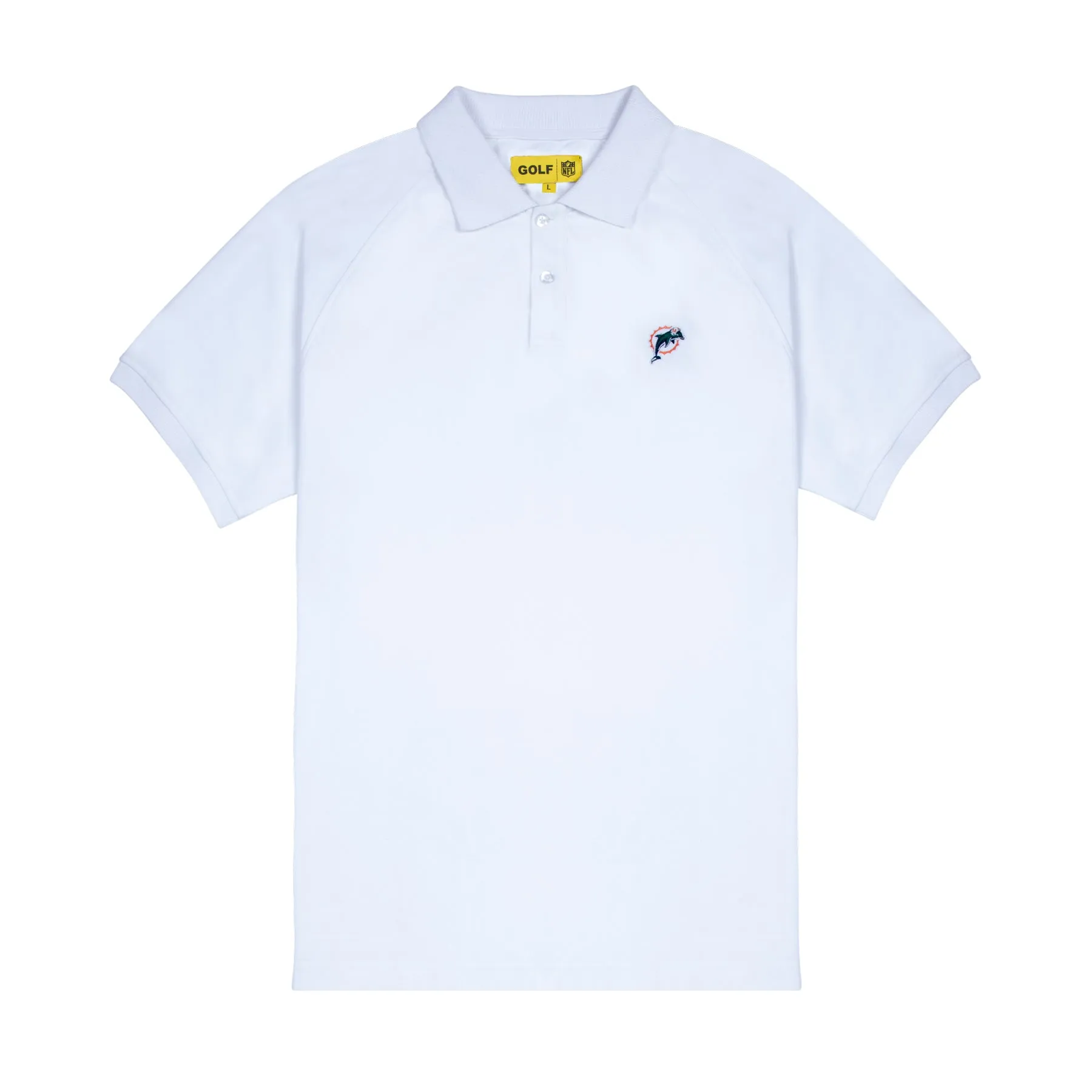 DOLPHINS SHORT SLEEVE POLO by GOLF WANG sold by Golf Wang