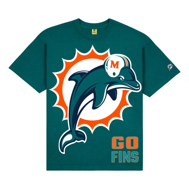 DOLPHINS GO FINS TEE by GOLF WANG sold by Golf Wang