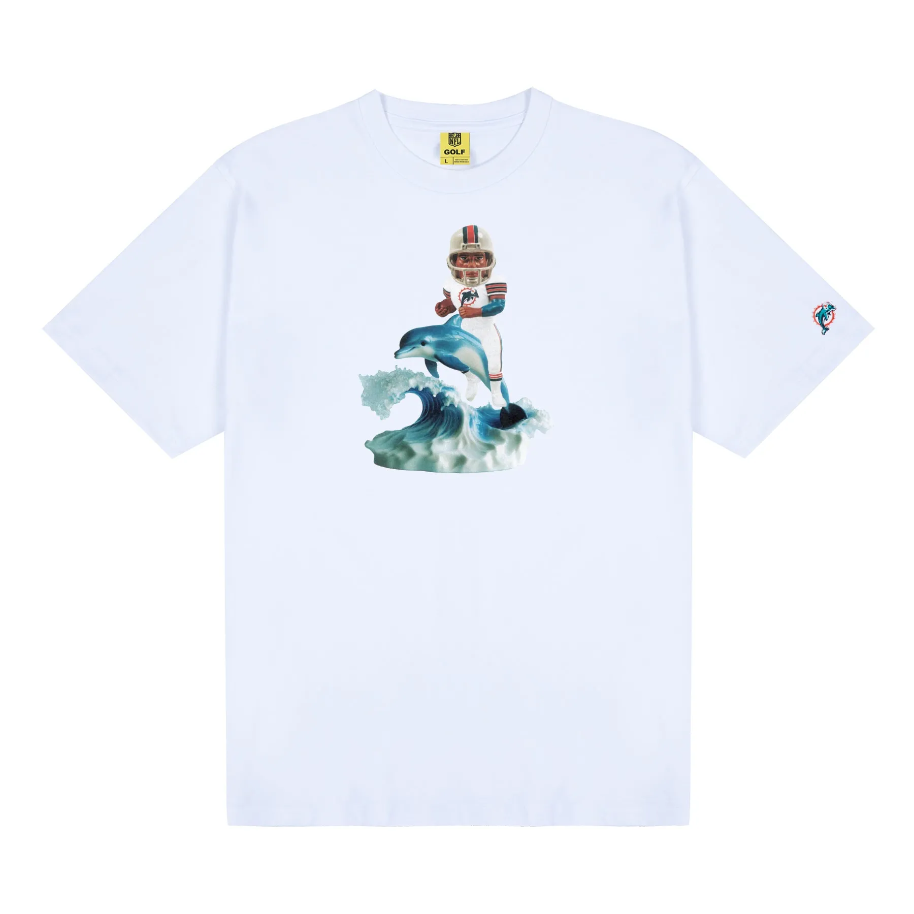 DOLPHINS BOBBLEHEAD TEE by GOLF WANG sold by Golf Wang