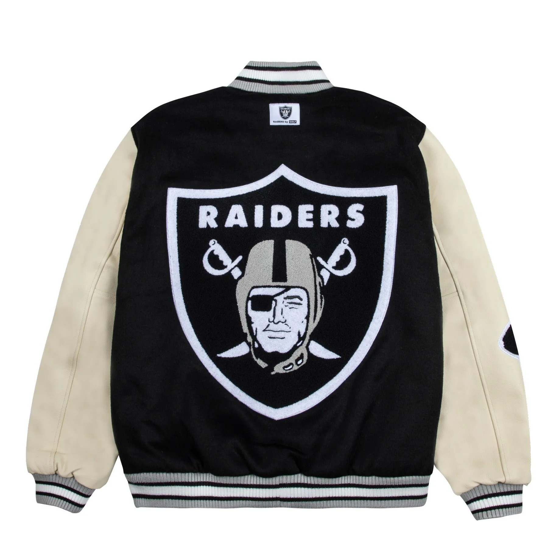 RAIDERS LETTERMAN JACKET by GOLF WANG sold by Golf Wang product image thumbnail 2