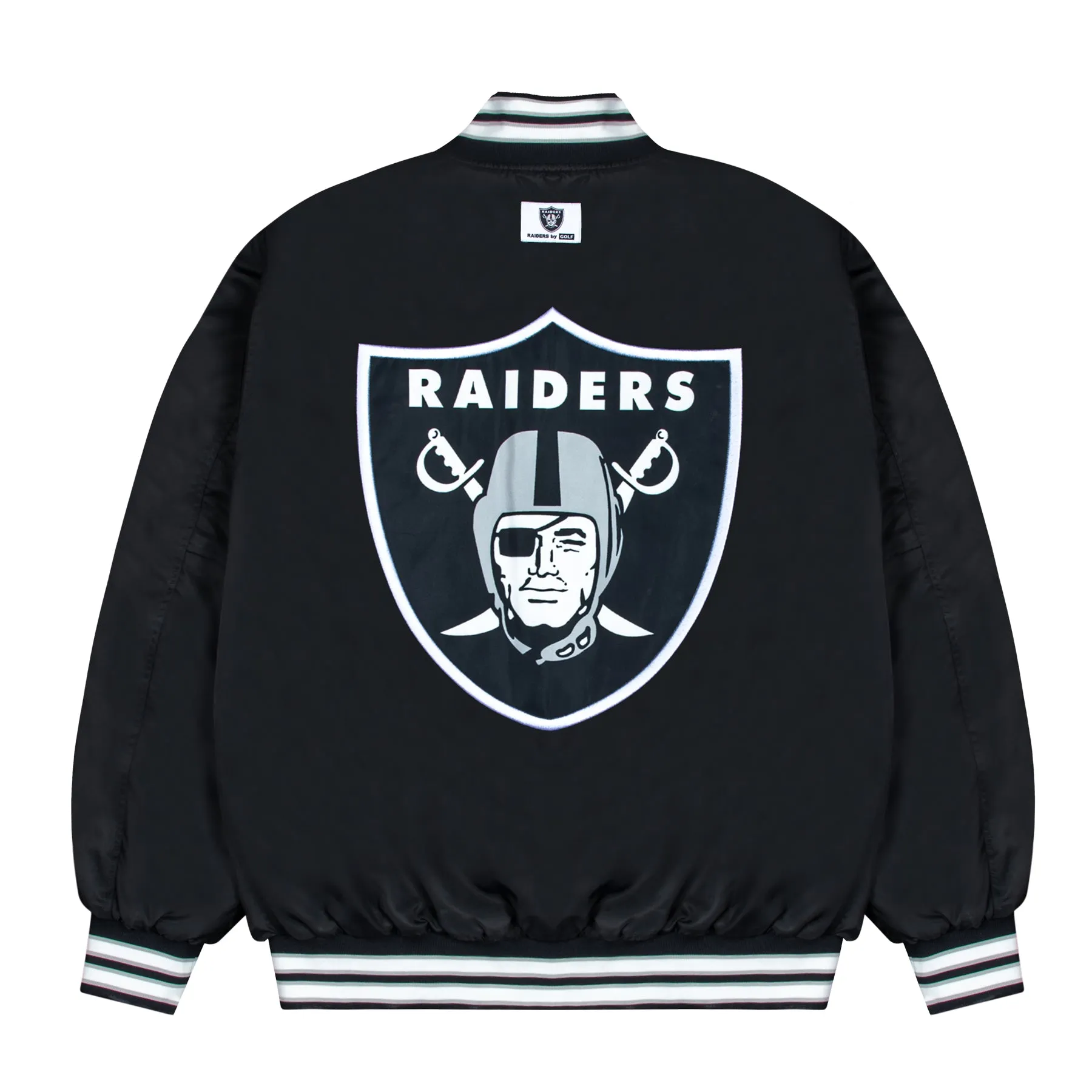 RAIDERS SATIN BOMBER JACKET by GOLF WANG sold by Golf Wang product image thumbnail 2