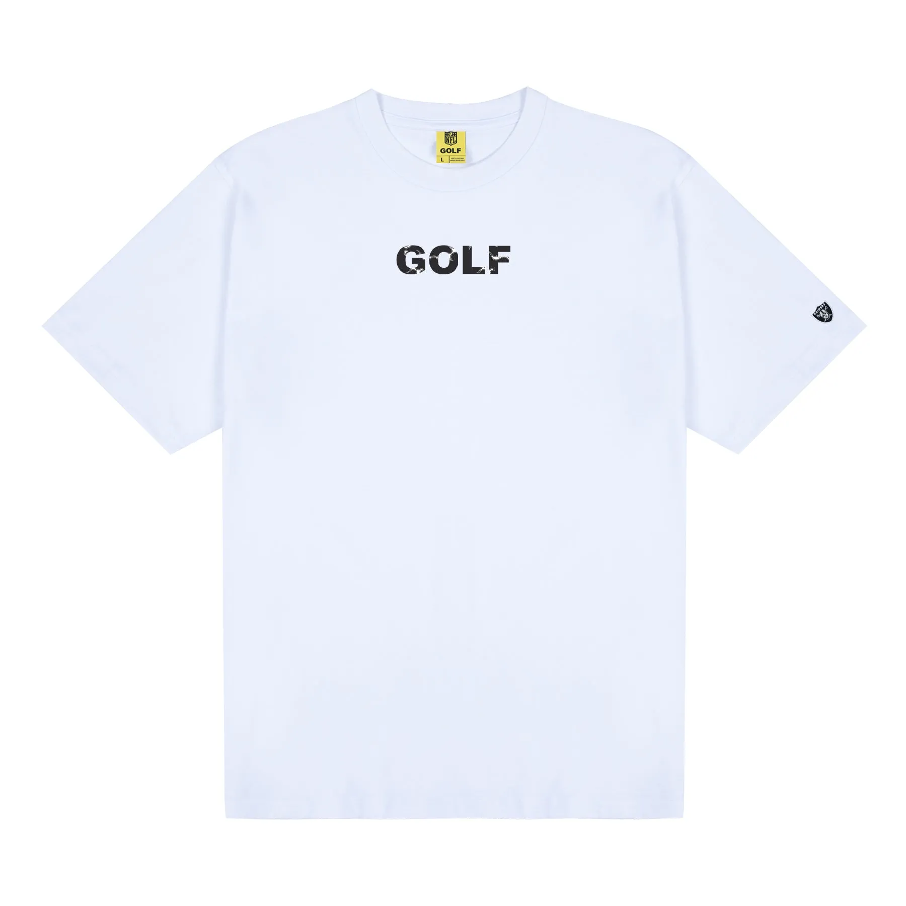 RAIDERS LOGO TEE by GOLF WANG sold by Golf Wang