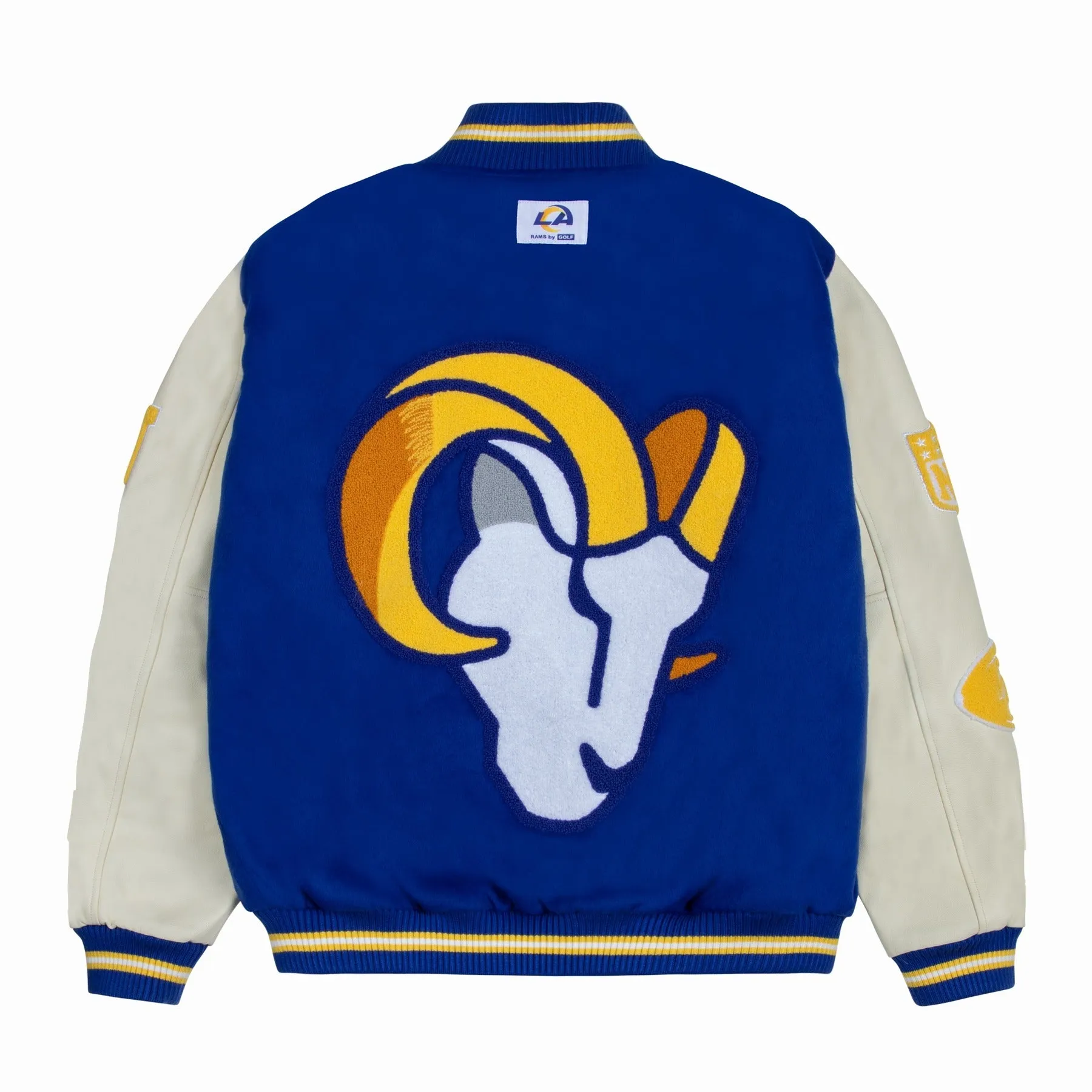 RAMS LETTERMAN JACKET by GOLF WANG sold by Golf Wang product image thumbnail 2