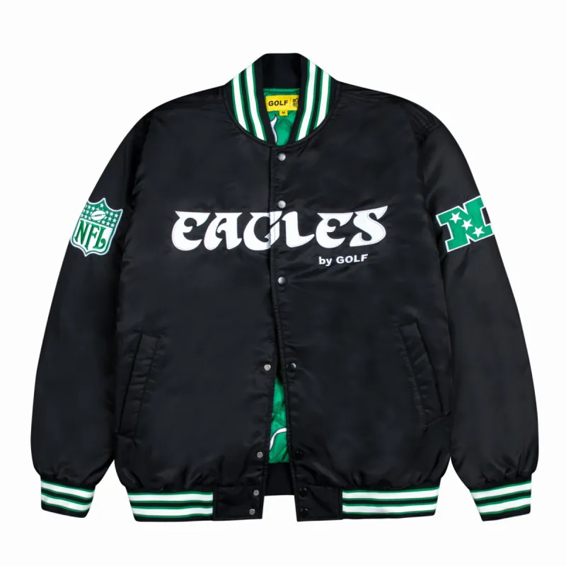 EAGLES SATIN BOMBER JACKET by GOLF WANG sold by Golf Wang