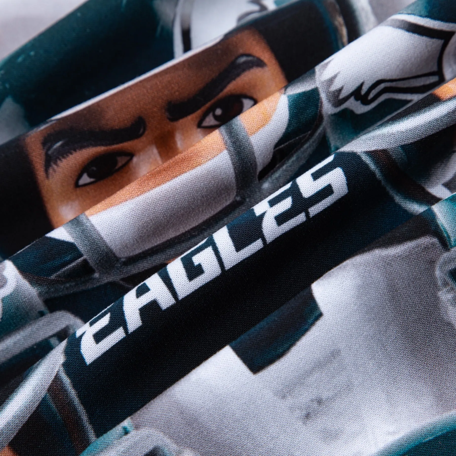 EAGLES RAYON BUTTON UP by GOLF WANG sold by Golf Wang product image thumbnail 4