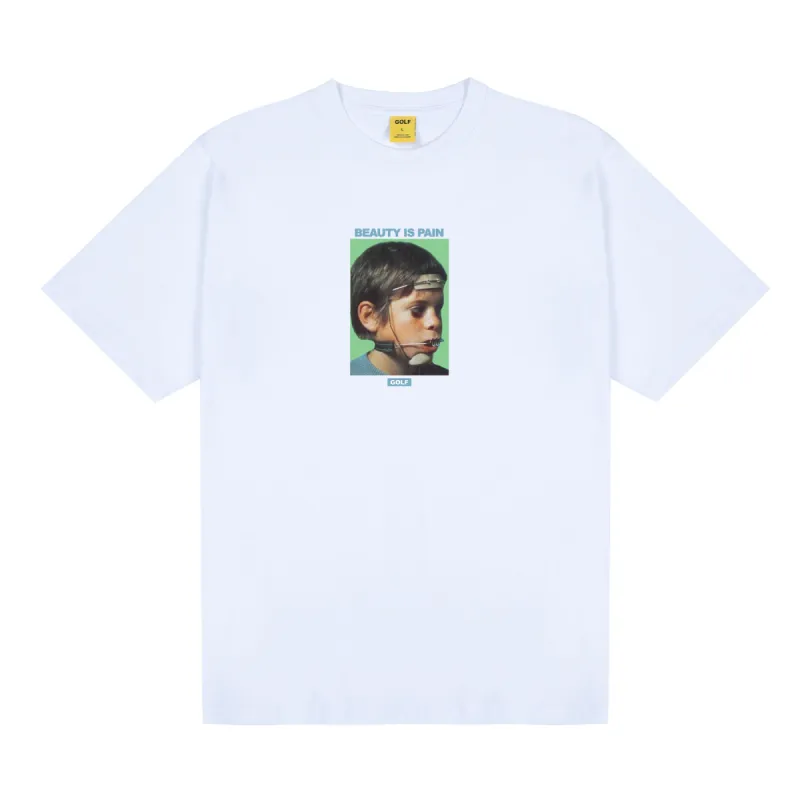 BEAUTY IS PAIN TEE by GOLF WANG sold by Golf Wang