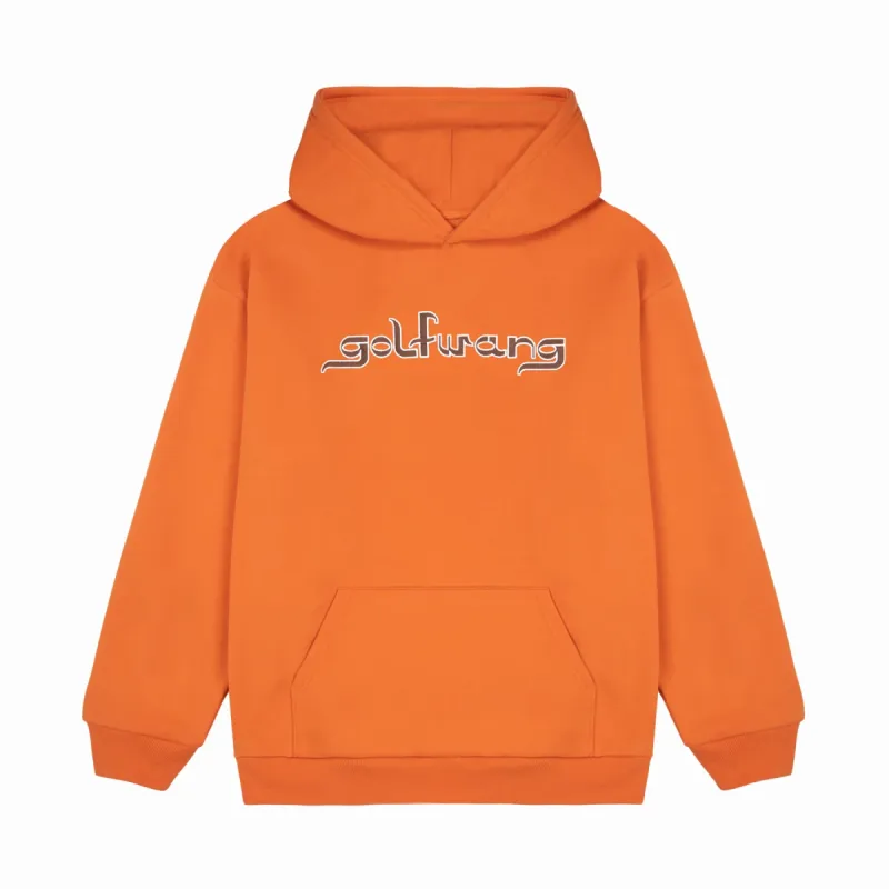 トップス GOLF WANGRITUAL SWEATER ORANGE Orange Golf Wang ritual sweater never worn size | Depop
