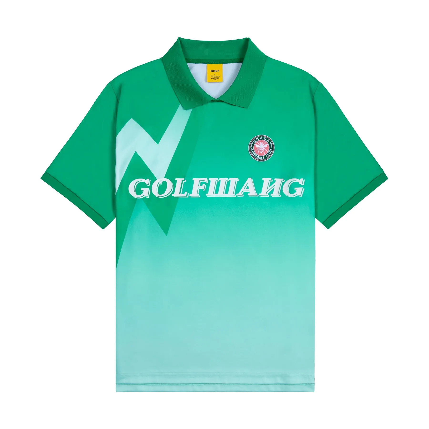 OKAGA FC SOCCER JERSEY by GOLF WANG sold by Golf Wang