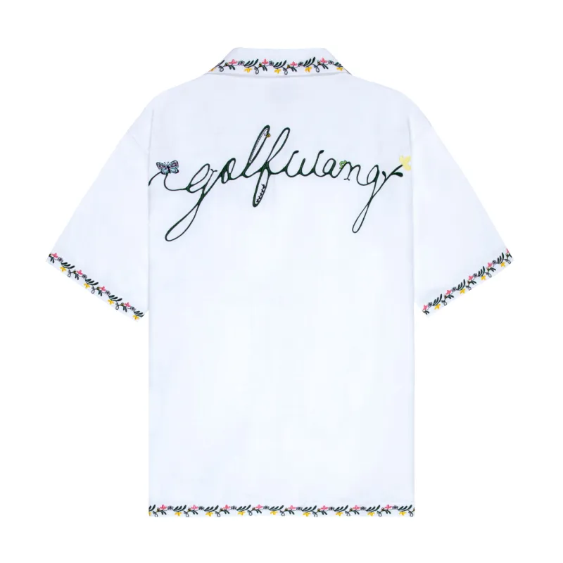 GARDEN LINEN BUTTON UP by GOLF WANG sold by Golf Wang