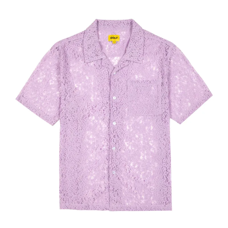 LACE BUTTON UP by GOLF WANG sold by Golf Wang