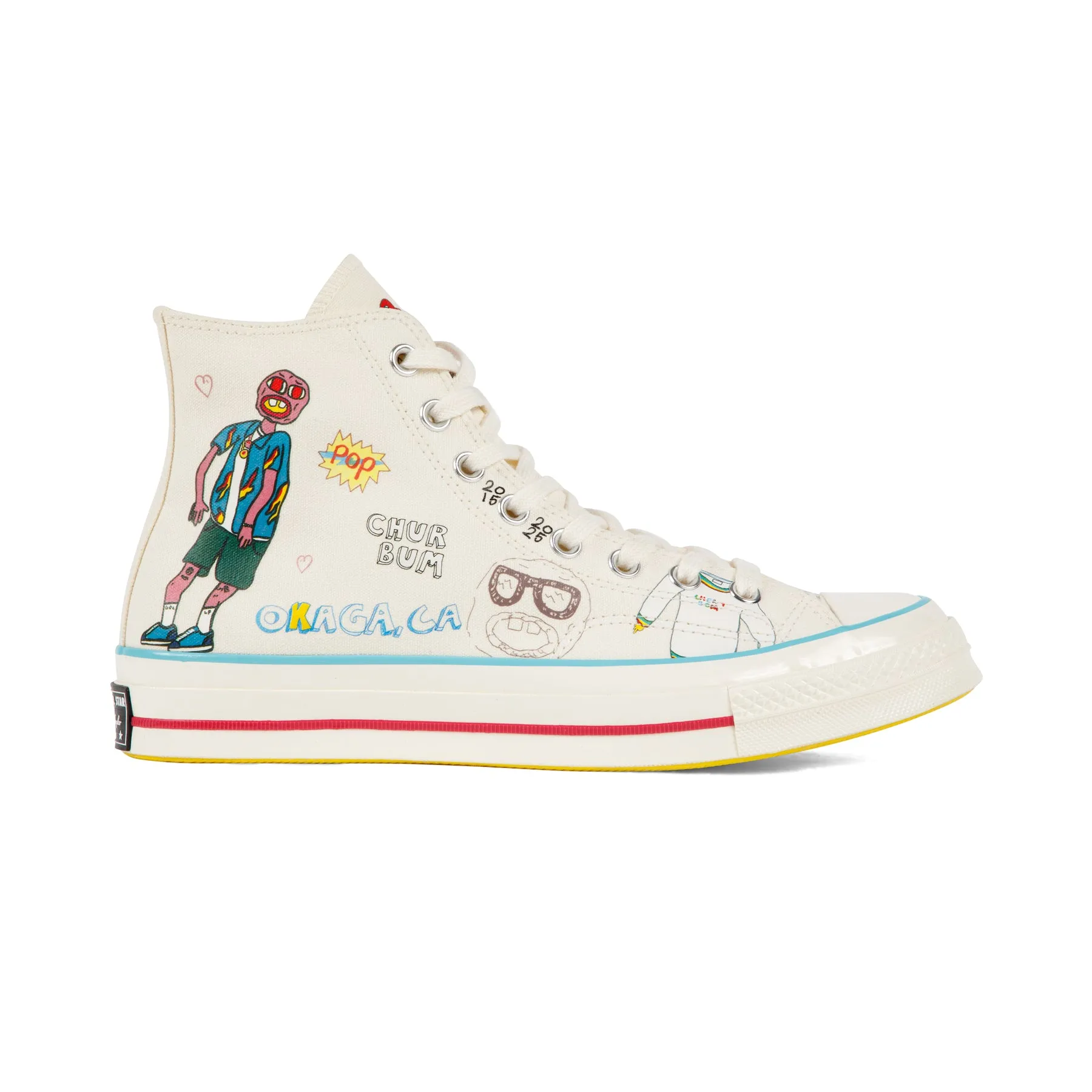 CHERRY BOMB CHUCK 70 by GOLF WANG sold by Golf Wang product image thumbnail 2