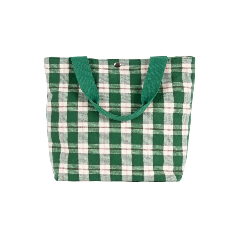 PLAID TOTE BAG by GOLF WANG sold by Golf Wang