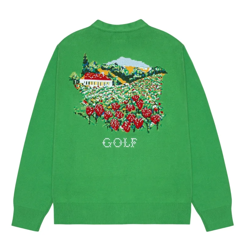 NEEDLE POINT CARDIGAN by GOLF WANG sold by Golf Wang