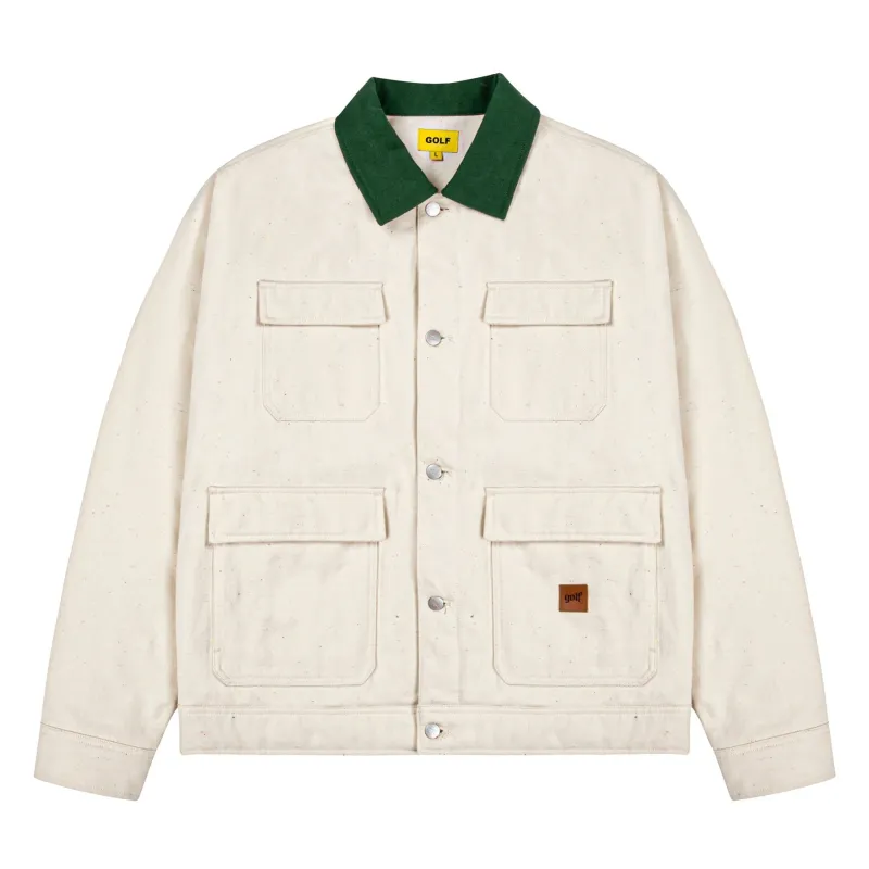 NEPS TWILL CHORE JACKET by GOLF WANG sold by Golf Wang