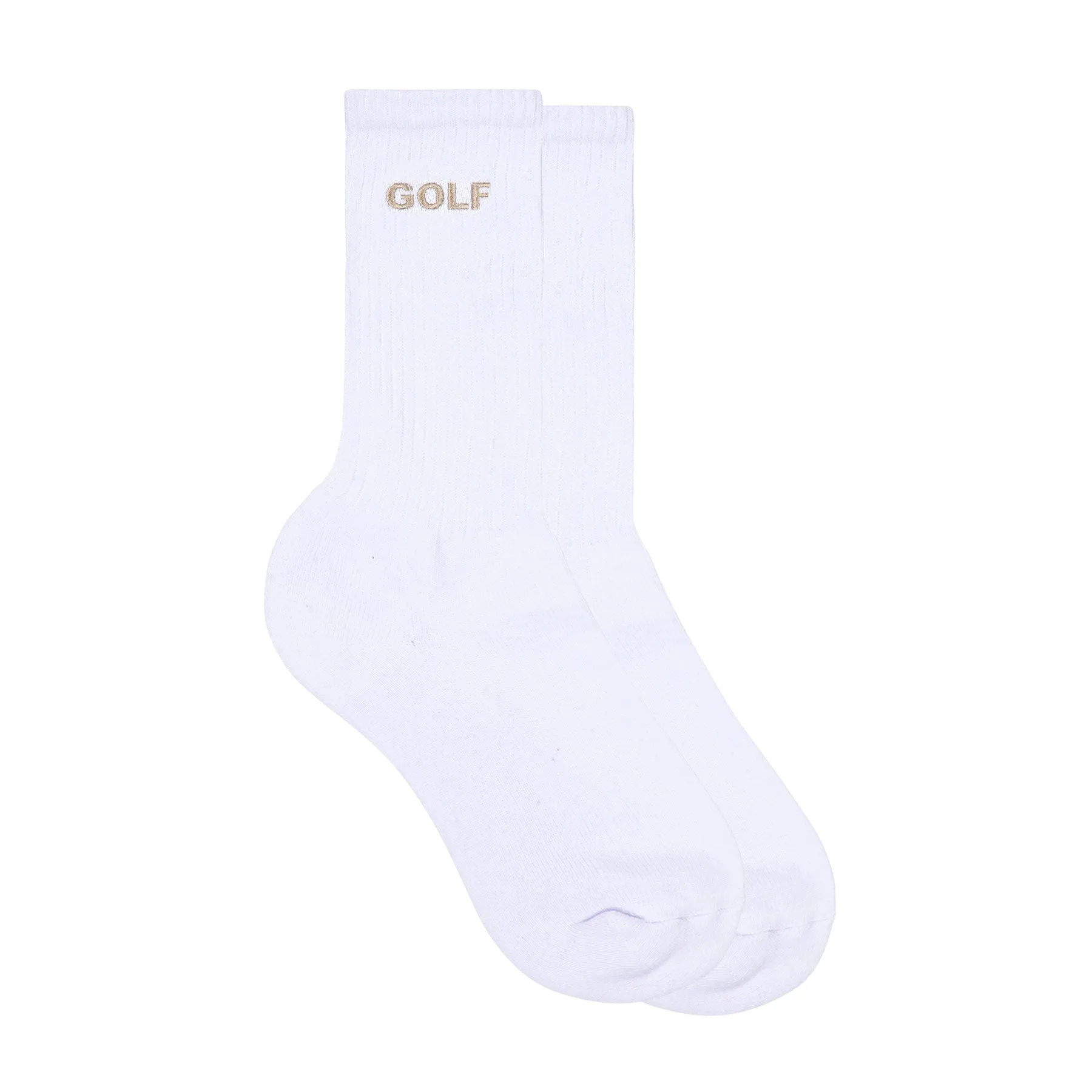 3PK WHITE LOGO SOCKS by GOLF WANG sold by Golf Wang product image thumbnail 2