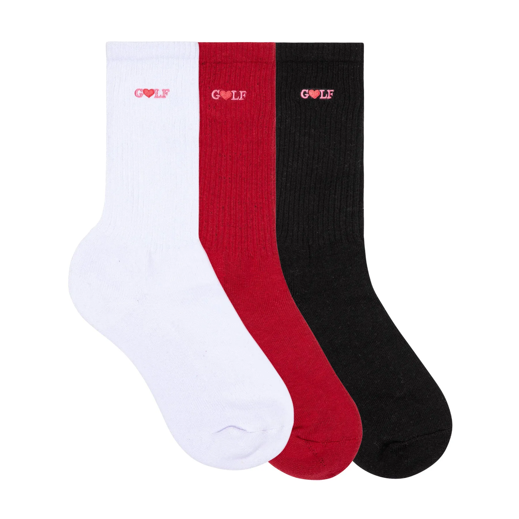 3PK SHOWGIRLS SOCKS by GOLF WANG sold by Golf Wang