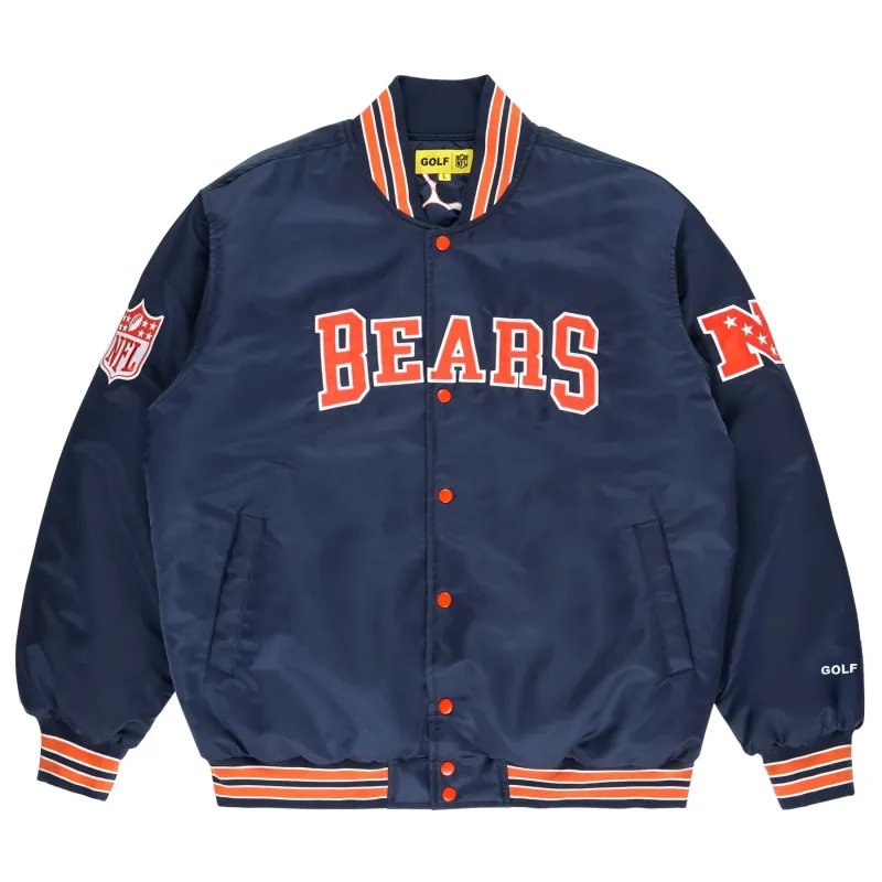 BEARS SATIN BOMBER by GOLF WANG sold by Golf Wang