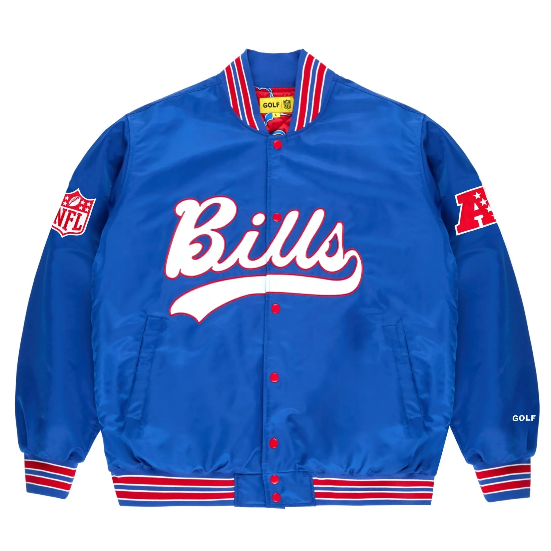 BILLS SATIN BOMBER by GOLF WANG sold by Golf Wang