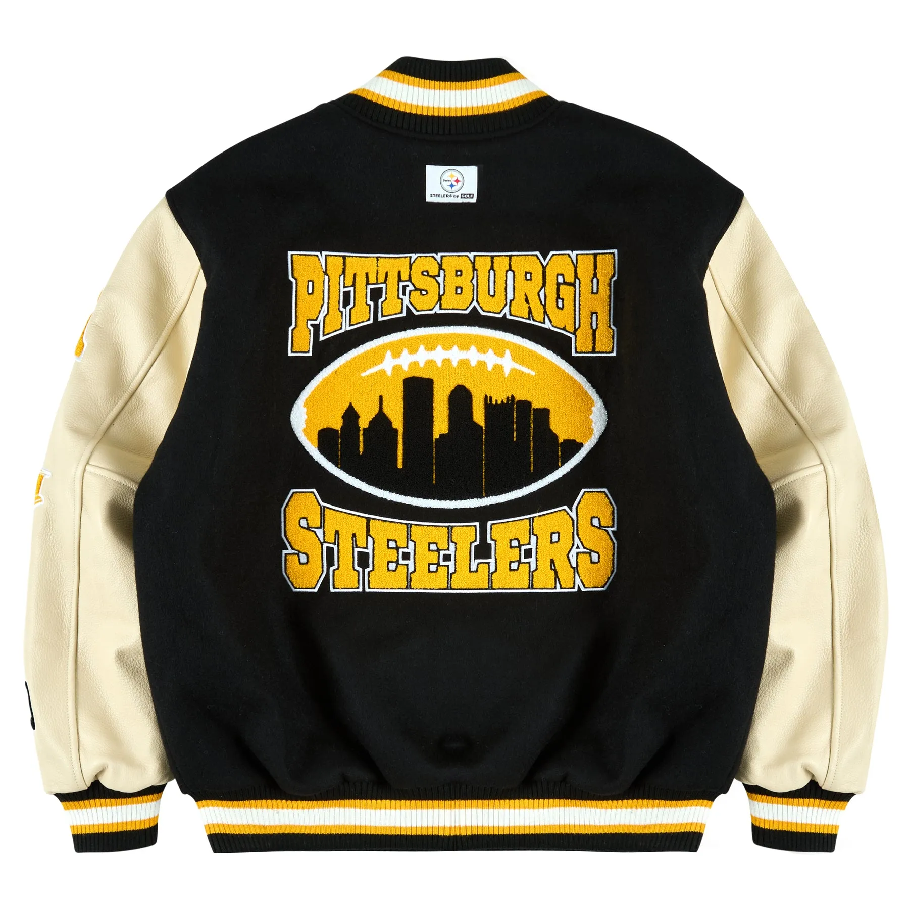 STEELERS LETTERMAN JACKET by GOLF WANG sold by Golf Wang product image thumbnail 2