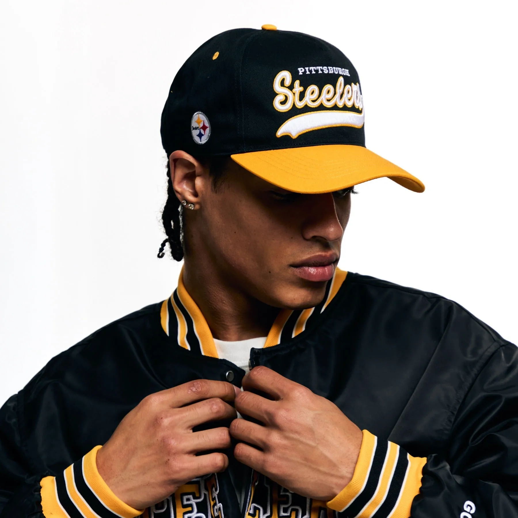STEELERS SCRIPT SNAPBACK by GOLF WANG sold by Golf Wang product image thumbnail 5