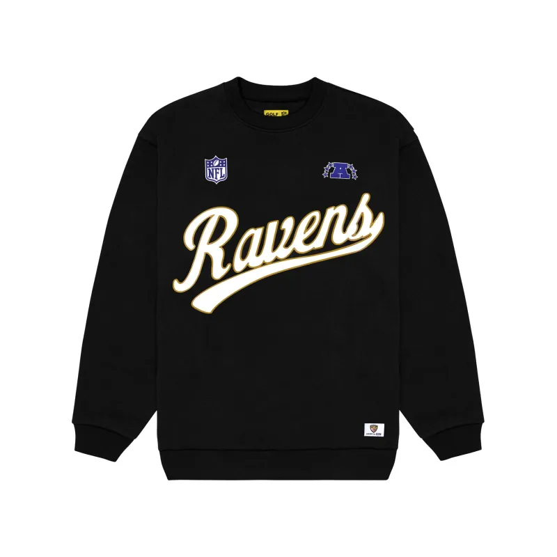 RAVENS CREWNECK by GOLF WANG sold by Golf Wang