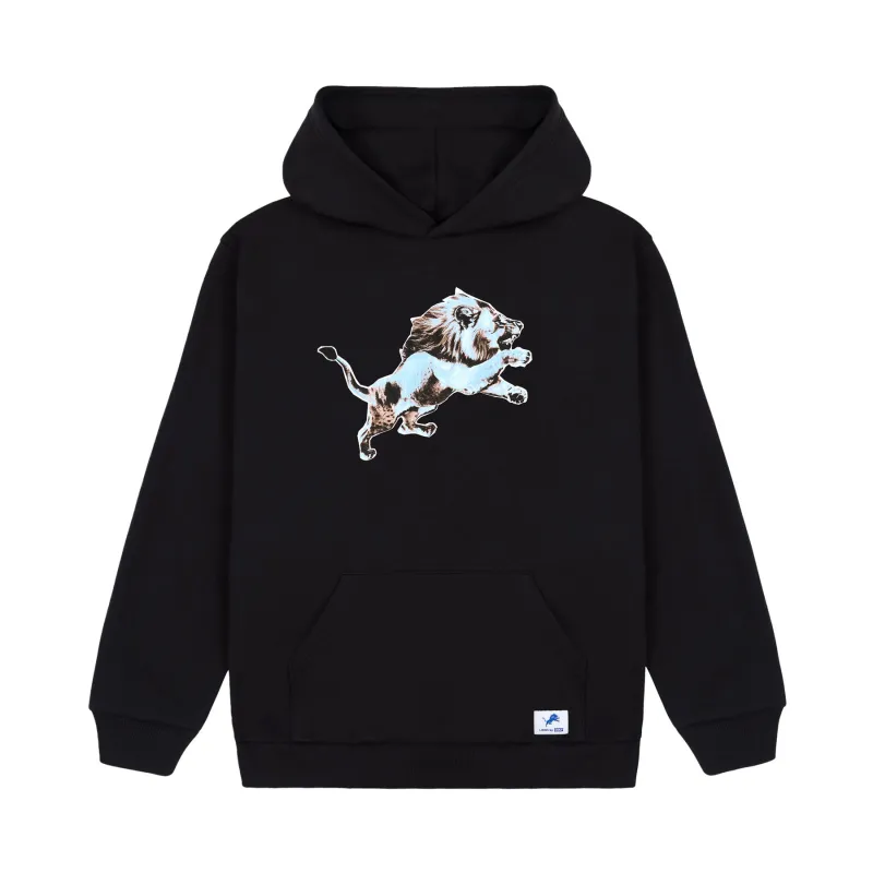 LIONS CUTOUT HOODIE BLACK by GOLF WANG sold by Golf Wang