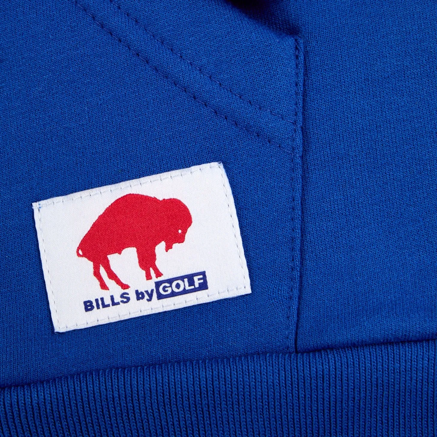 BILLS CUTOUT HOODIE BLUE by GOLF WANG sold by Golf Wang product image thumbnail 3