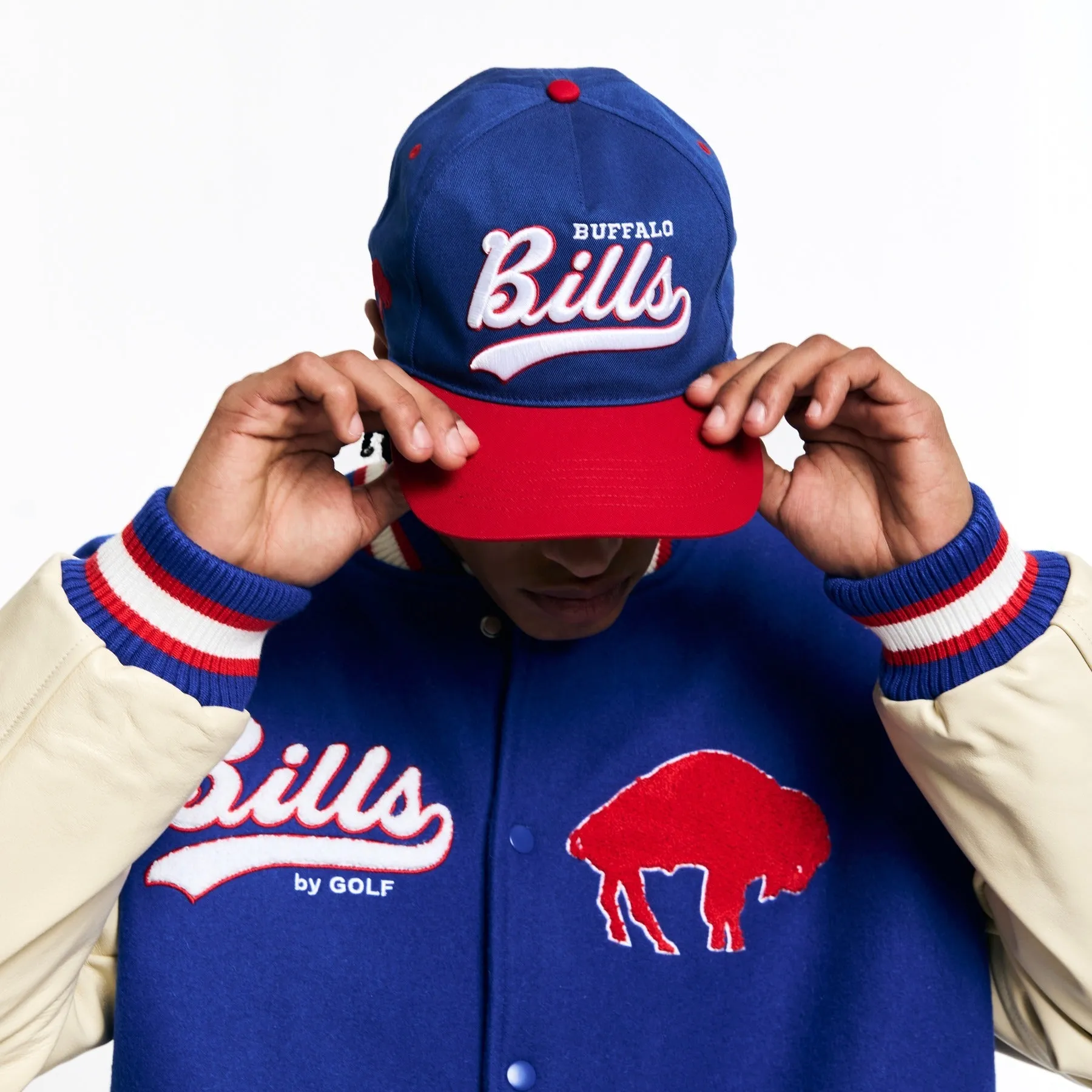BILLS SCRIPT SNAPBACK BLUE by GOLF WANG sold by Golf Wang product image thumbnail 5