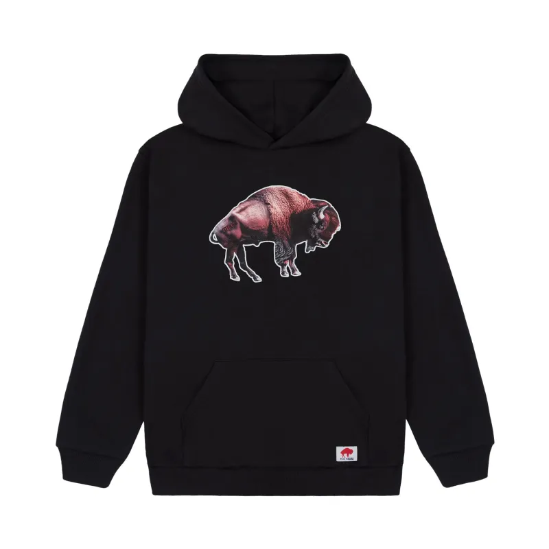 BILLS CUTOUT HOODIE BLACK by GOLF WANG sold by Golf Wang